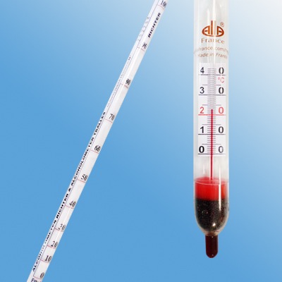 Cam Alkolometre (Range-Finder, 20 °C) · %0-100 vol — 0560TP000/20-qp · Alla France