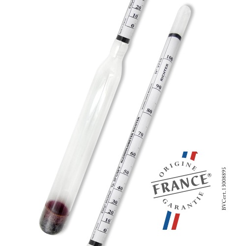 Cam Alkolometre (Range-Finder, 20 °C) · 0-100 Richter — 0570FG000/20-qp · Alla France