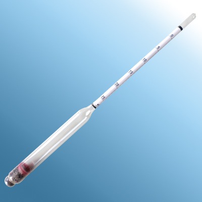Salamura Hidrometresi (Tuz) · 0-25% NaCl · 0.5% taksimat · 15 °C — 1120FG026/15-qp · Alla France