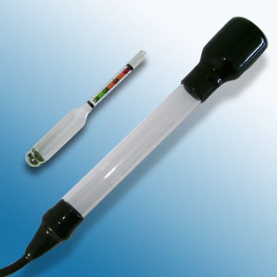 Akü Hidrometresi (pipetli) · 1.150-1.300 : 0.010 g/ml pipet içinde komple - ambalajsız — 1200-01-vr · Alla France