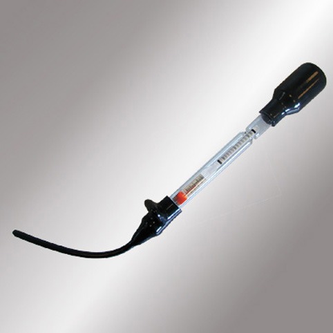 Akü Hidrometresi (pipetli) · 1.100-1.300 g/ml termometreli - pipet içinde – tekli plastik kutu — 1290CP-01-qp · Alla France