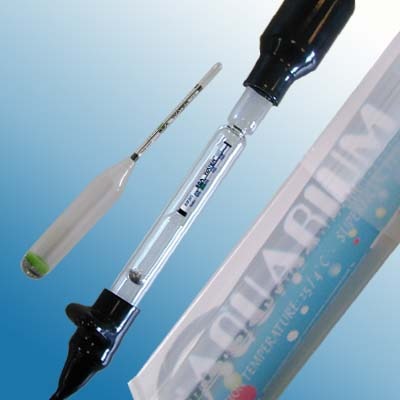 Çamaşır-suyu (hipoklorit) hidrometresi — pipetli set · çamaşır-suyu skalası — 1480-qp · Alla France