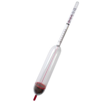 Quévenne Süt Termo-Hidrometresi · 1.015-1.040 g/mL · 0.001 taksimat · 20 °C — 2200TT015/20-qp · Alla France