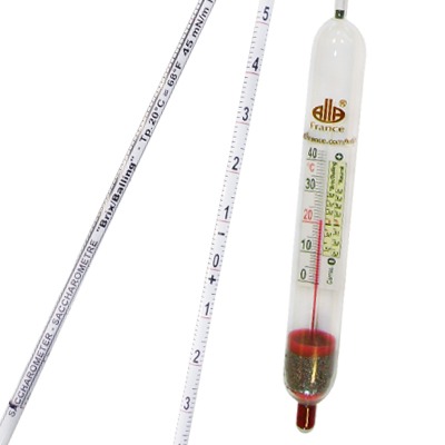 Cam Sakarometre (Brix/Balling, 20 °C) · -5+5 °Bx — 2900TC005/20-qp · Alla France