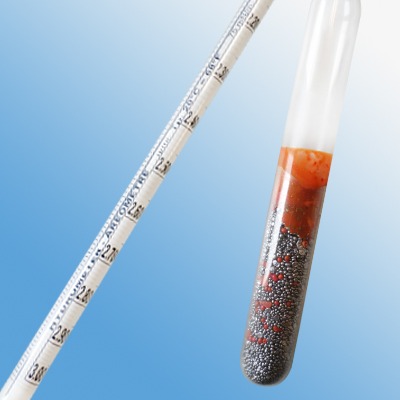 Cam Hidrometre · 2.000–3.000 g/mL, 20 °C referans — Alla France 3000FG200/20-qp