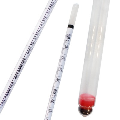 Cam Hidrometre (Ticari Sınıf, 27 °C) · 0.600-0.700 g/mL — 3010FG060/27-qp · Alla France