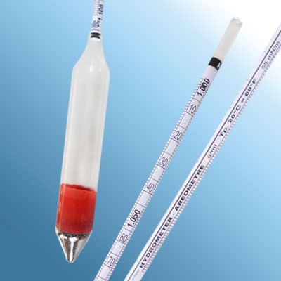 Cam Hidrometre · 1.200–1.300 g/mL, 20 °C referans — Alla France 3011FC120/20-qp