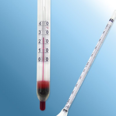 Cam Hidrometre · 0.800–0.900 g/mL, 20 °C referans — Alla France 3011TP080/20-qp