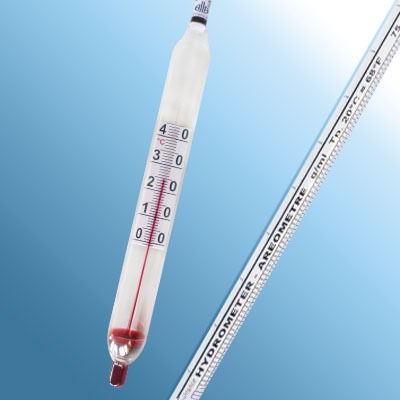 Cam Hidrometre · 1.300–1.400 g/mL, 20 °C referans — Alla France 3011TP130/20-qp