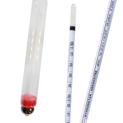 Cam Hidrometre (Ticari Sınıf, 27 °C) · 1.000-1.200 g/mL — 3020FG100/27-qp · Alla France