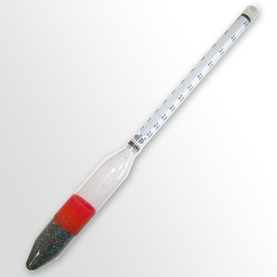 Cam Hidrometre · 2.000–2.500 g/mL, 20 °C referans — Alla France 3050CO200/20-qp