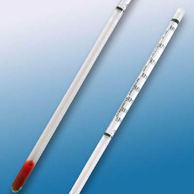 Cam Hidrometre · 1.500–2.000 g/mL, 20 °C referans — Alla France 3050FG150/20-qp