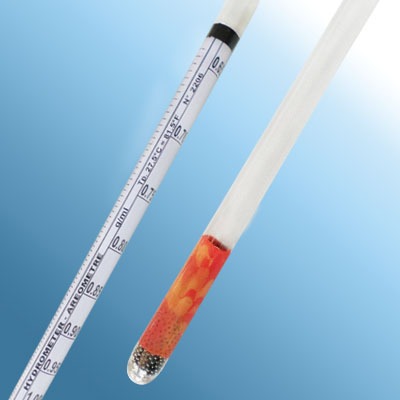 Cam Hidrometre (Ticari Sınıf, 27 °C) · 0.650-1.000 g/mL — 3050TB065/27-qp · Alla France