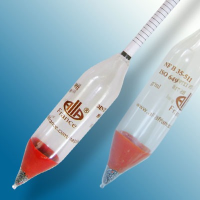 Cam Hidrometre · 0.650–0.700 g/mL, 20 °C referans — Alla France 3503SC065/20/B-qp