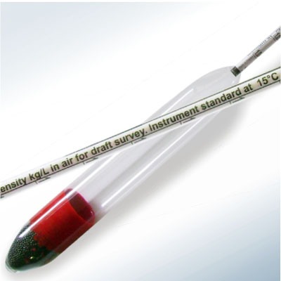 Draft Sörvey Hidrometresi · 0.990-1.040 : 0.0005 kg/l Tp. 15°C — 3507LC099/15-qp · Alla France