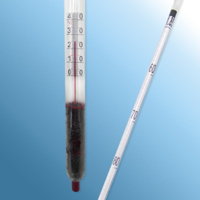 Cam Hidrometre · 1.850–1.910 g/mL, 15 °C referans — Alla France 3600T185/15-qp