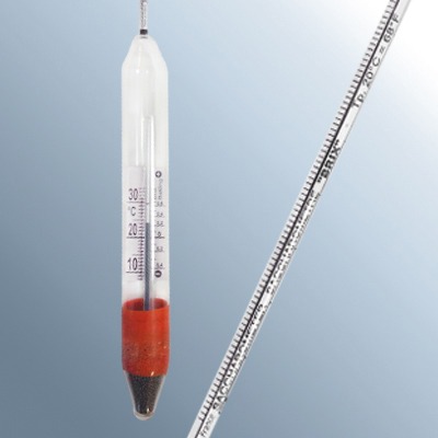 Cam Sakarometre (Termometreli) · %20-30 Brix, 20 °C — 3900CP020/20-qp · Alla France