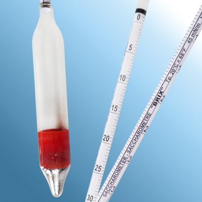 Sakarometre (Brix hidrometresi) · 0-35 °Brix / % Brix · 20 °C — 3950FC000/20-qp · Alla France