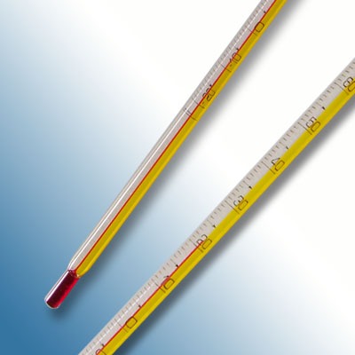 Cam Termometre · -20…+110 °C, polyolefin güvenlik kaplamalı — Alla France 5120T110-qp