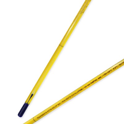 Cam Termometre · ASTM 40C / ASTM 80C Benzeri, +72…+126 °C — Alla France 5850E040-qp
