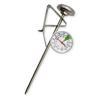 Kadran (Dial) Termometre· Barista · büyüteçli · -10…+100 °C (0…+220 °F) — 70000-015/F · Alla France