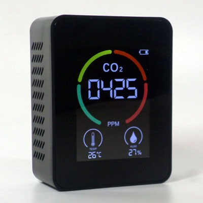 CO₂ Hava Dedektörü · NDIR Sensörlü — 77100-002-ca · Alla France