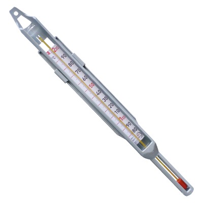 Şeker (candy) termometresi · +80 … +200 °C · Gri kılıf — 8010G200-vr · Alla France