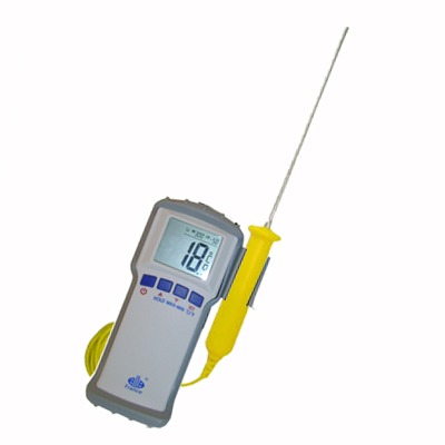 Dijital HACCP termometre · -50 … +300 °C · Sarı — 91000-037/CC-va-jaune · Alla France