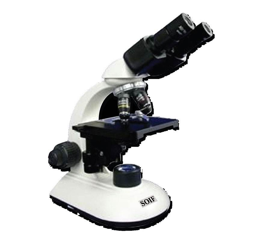 Optik Mikroskop · Soif B203 — Binoküler biyolojik (laboratuvar/eğitim sınıfı achromat objek)