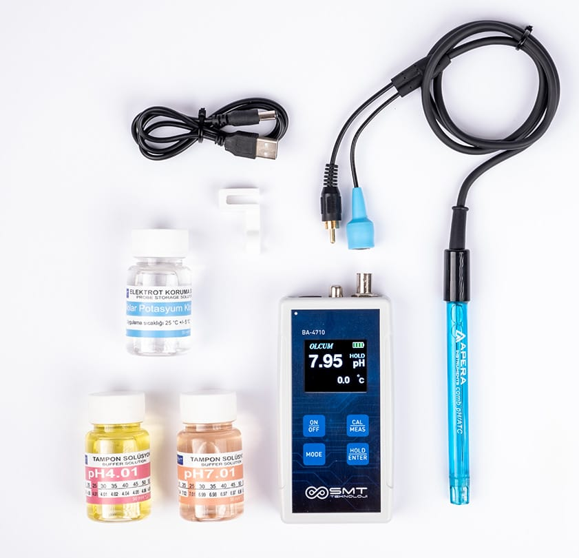 pH Metre · Smt portatif set, genel pH için — BA4710-S-1 · SMT