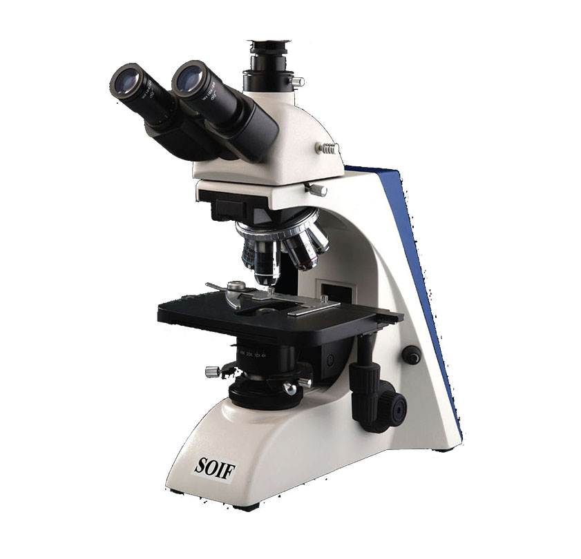 Optik Mikroskop · Soif BK300 — Trinoküler biyolojik (plan achromat objektif, şarj edilebilir )