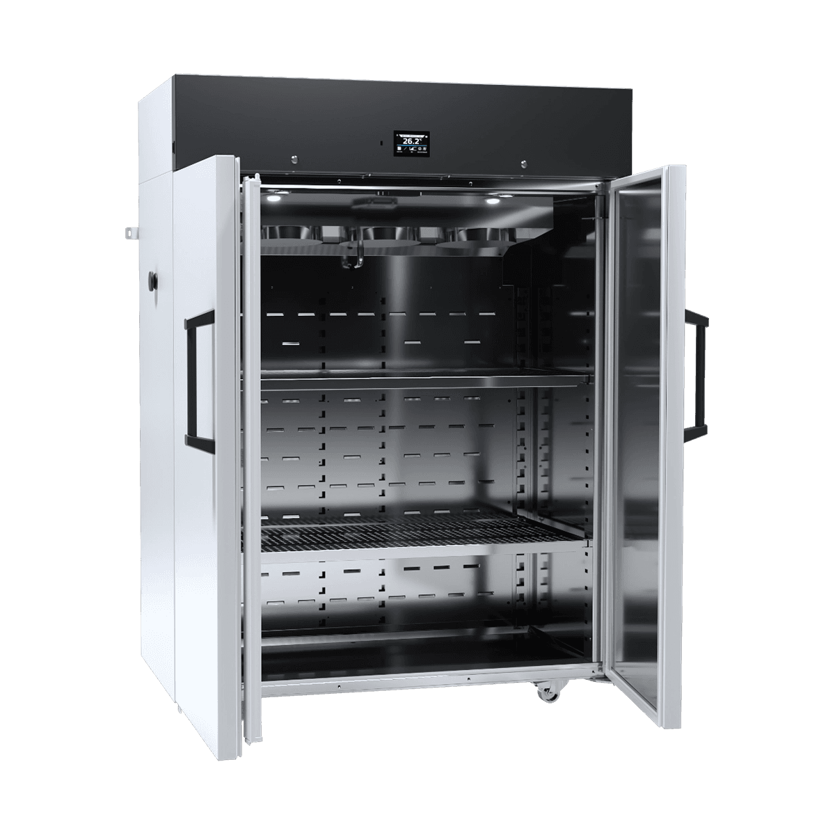 Laboratuvar Tipi Buzdolabı · POL-EKO CHL 1200BS — 0…+15°C, 1365 L, iç-kolonsuz (BS), kompresörlü, SMART