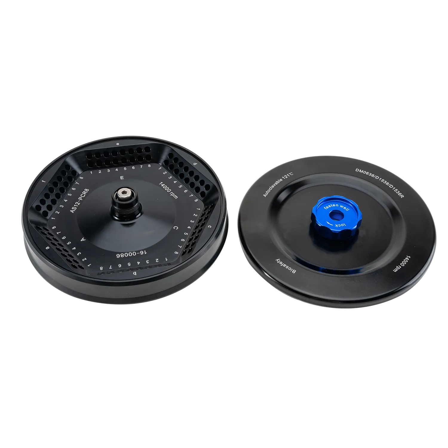 A04-PCR8 Rotor (plastik, PCR8, 7000 rpm) (new D1008) — DLAB 19200810