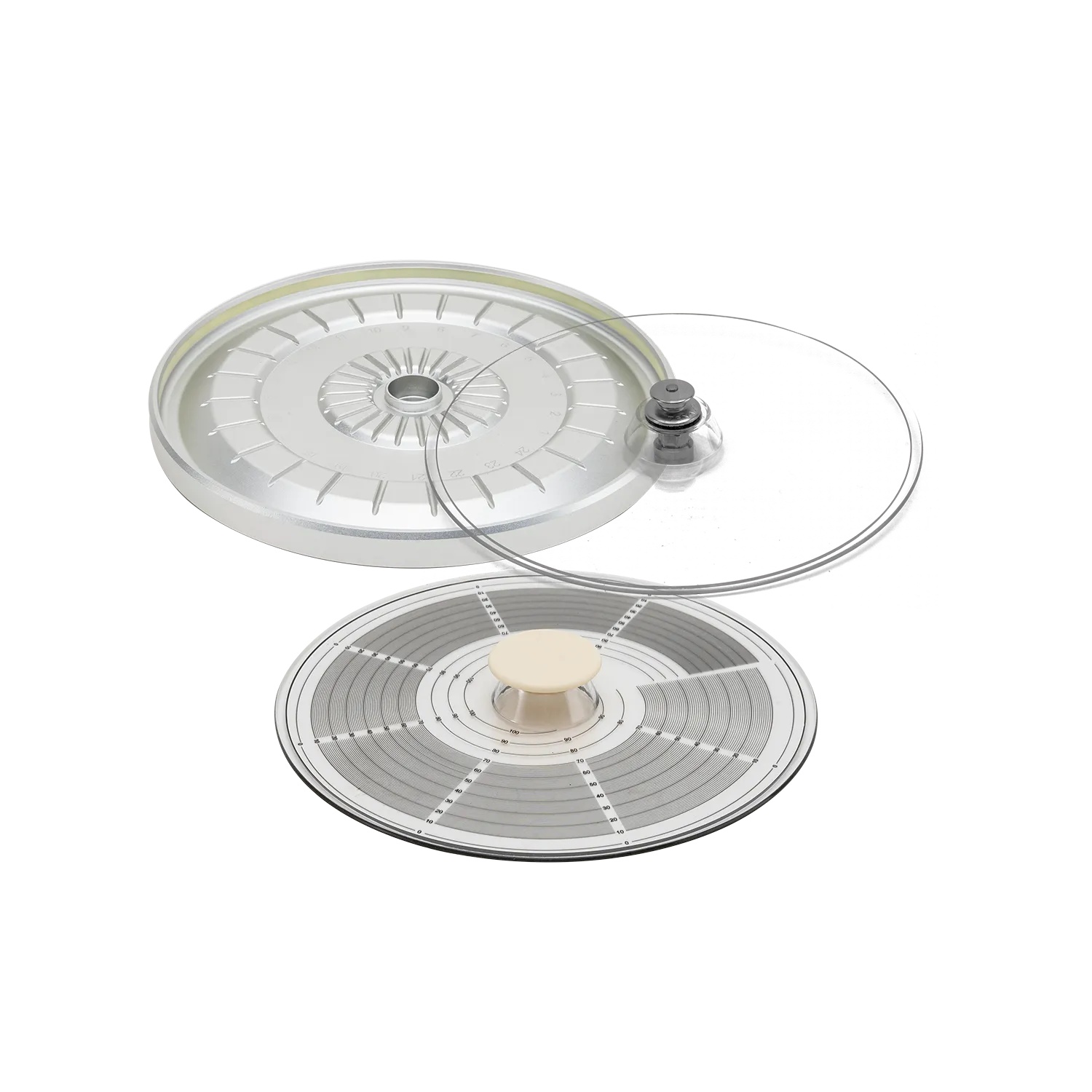 AC24 Hematokrit Rotor-Kiti (kapak + okuma-diski, 24 kapiler, 12000 rpm) — DLAB 19400047
