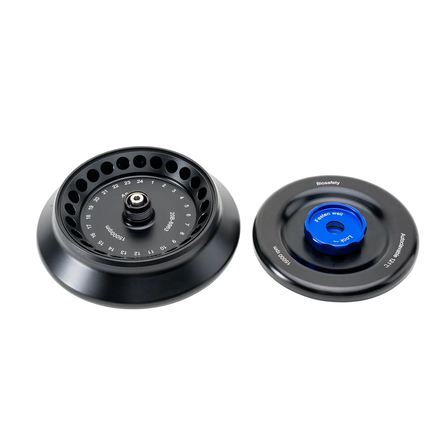 AS24-2 Rotor-Kiti (alüminyum, 15000 rpm) · 24×1.5 mL — DLAB 19400069