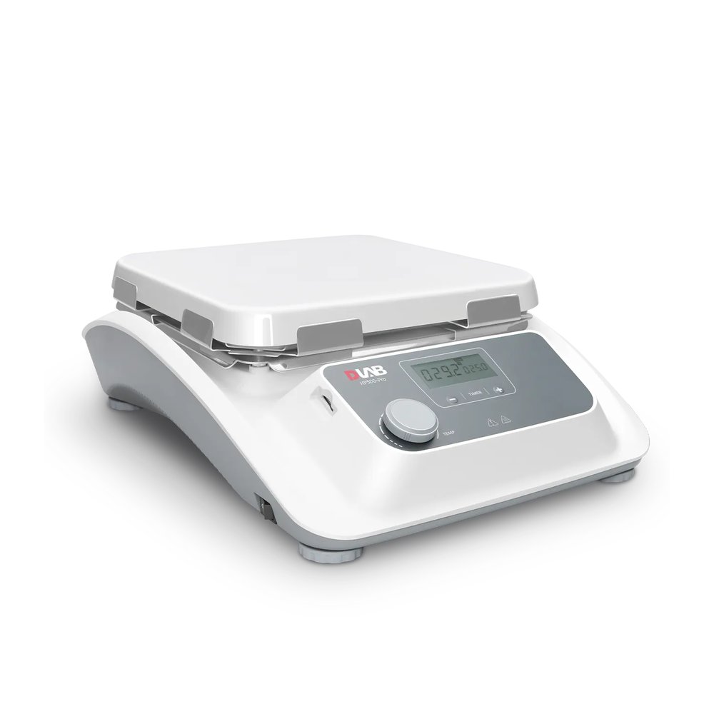 LCD Dijital Isıtıcı Tabla (500 °C, 10″ Cam-Seramik) · HP500-Pro · DLAB