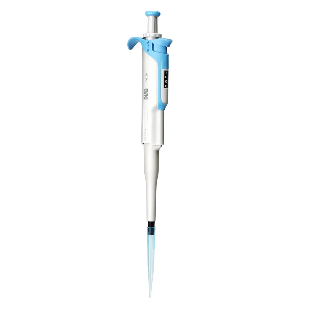 Otoklavlanabilir Mekanik Pipet (Tek Kanal) 1–1 µL · 7030511014 · DLAB HiPette