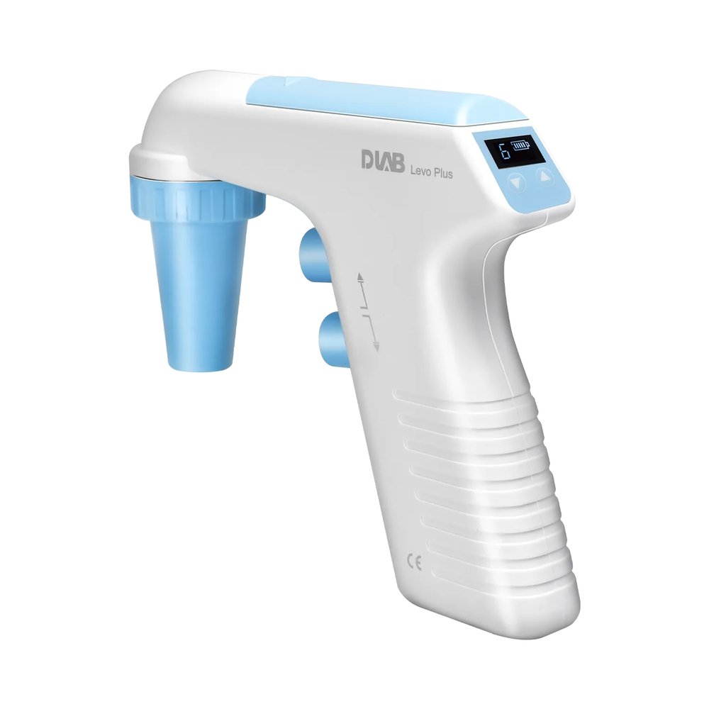 Elektrikli Pipet Doldurucu (0,1–100 mL, 6 Hızlı) · Levo Plus · DLAB