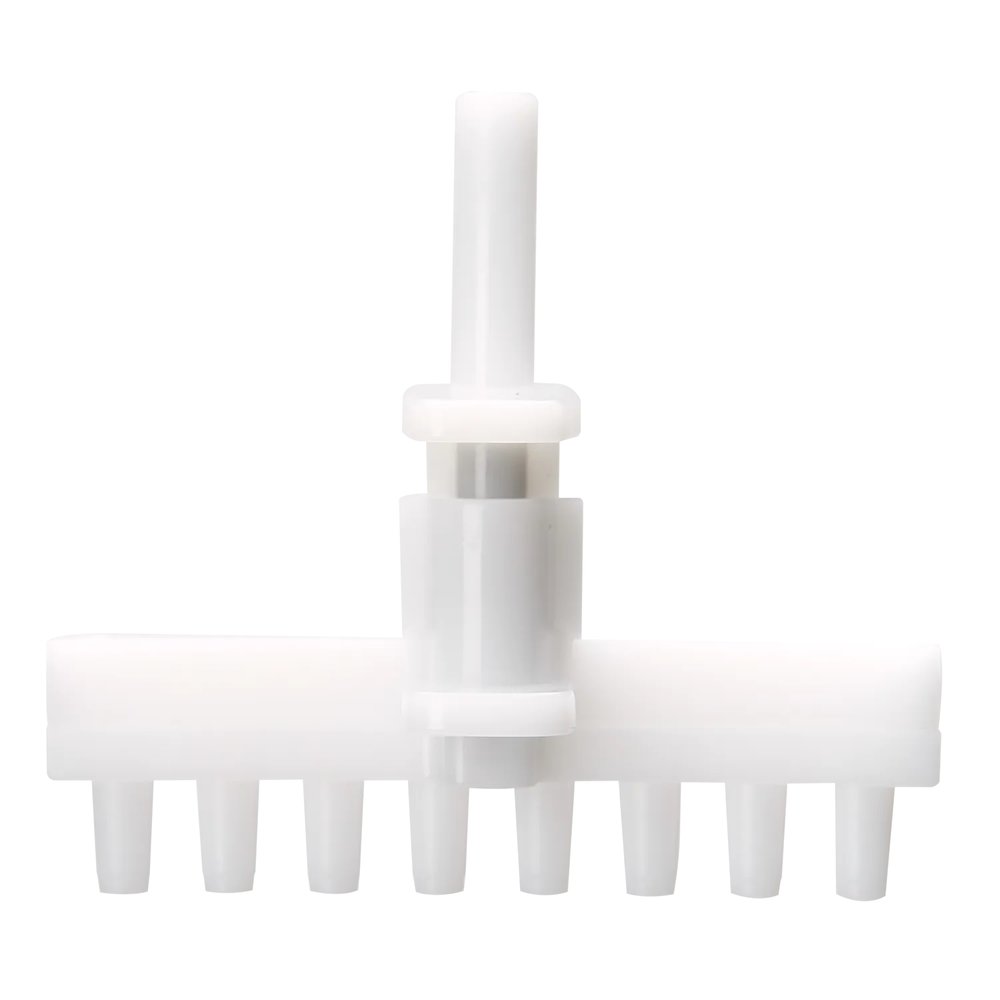 Pipet Ucu Adaptörü (8 Kanallı) · 200 µl Uç İçin — SafeVac Aspirasyon · DLAB