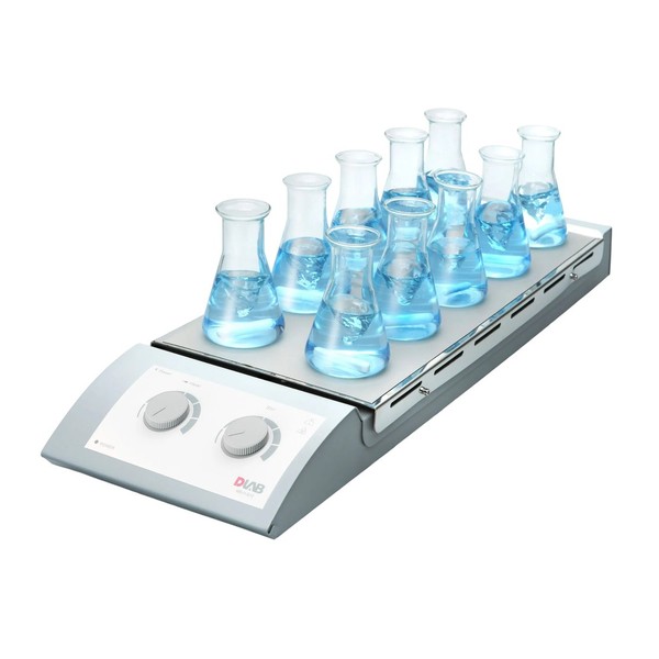 10 Pozisyonlu Isıtmalı Manyetik Karıştırıcı (120 °C) · MS-H-S10 · DLAB