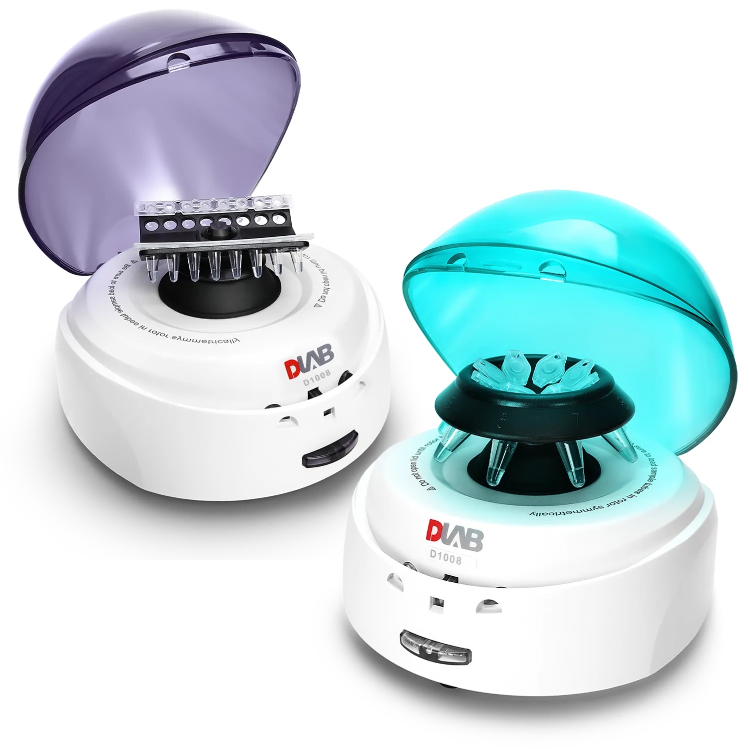D1008 Mini Santrifüj Paketi (mavi kapak; A8-2 + A4-PCR8 rotor + SA02P2/SA05P2 adaptör) — DLAB 9031001012