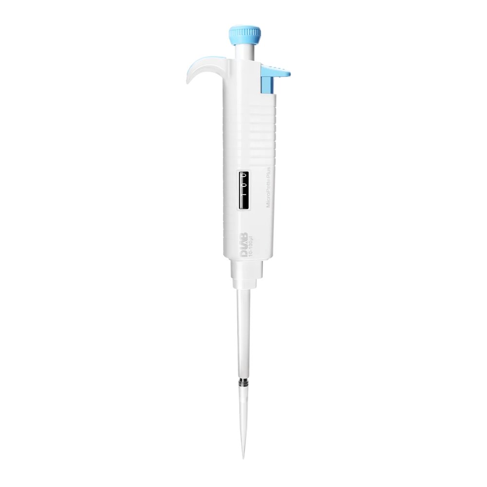 Ayarlanabilir Hacimli Mekanik Pipet (Tek Kanal) 5–50 µL · 7030301006 · DLAB MicroPette Plus