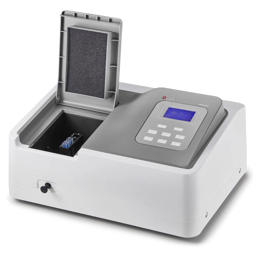 UV-Vis Spektrofotometre · Tek ışın, 200 – 1000 nm, Tungsten + döteryum Lambalı — SP-UV1000 · DLAB