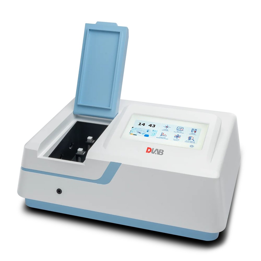 UV-Vis Spektrofotometre · çift-ışın (double beam), dokunmatik, 1 nm — SP-UV3101 · DLAB