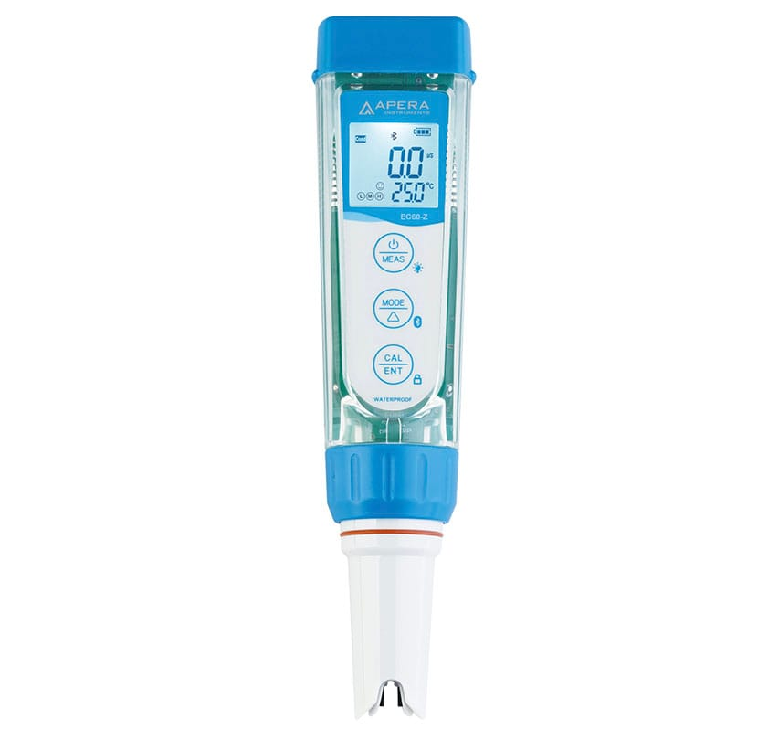 Cep Tipi Ölçer · iletkenlik/TDS/tuzluluk — Apera EC60-Z (ZenTest)