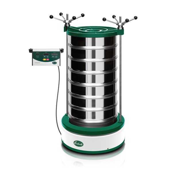 Elek Sallayıcı (Sieve Shaker) · büyük-kapasite 3D (450 mm) — Titan 450 · Endecotts