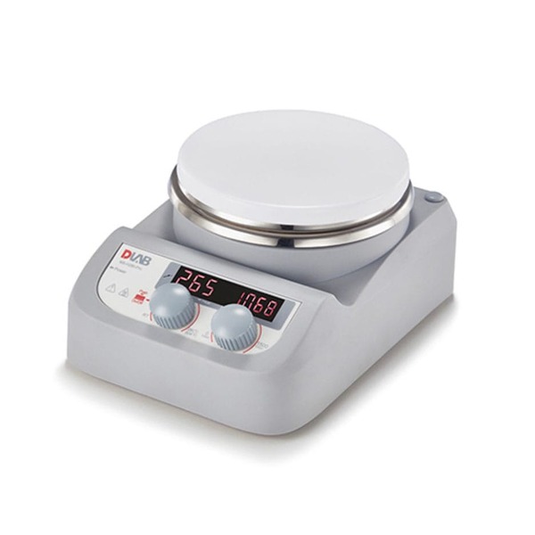 Dijital Isıtıcılı Manyetik Karıştırıcı (Hot Plate) · Maks. 280 °C, 1500 rpm, Seramik Plaka, PT1000 — MS-H280-Pro · DLAB