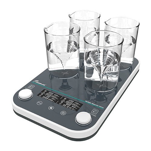 JOANLAB Dört/Çok Konumlu Manyetik Karıştırıcı — MMS-4Max