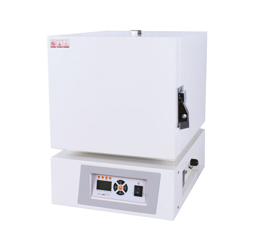 Kül Fırını (Muffle) · LKlab LF-MS — Maks. 1100°C, seramik fiber, program kontrollü
