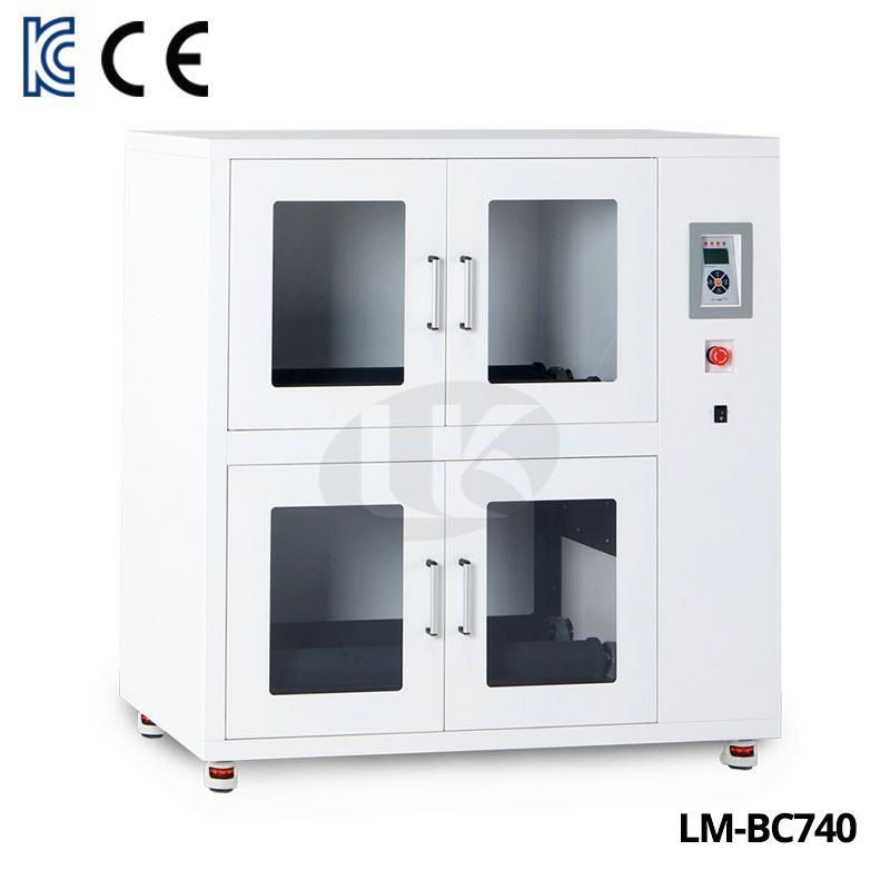 Bilyalı Değirmen (Kabinli) · LKlab LM-BC Serisi — Sessiz Kabin, Zamanlayıcılı, 30-350 rpm